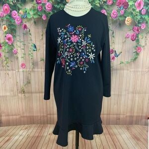 Zara Tunic Dress Navy Size Small
